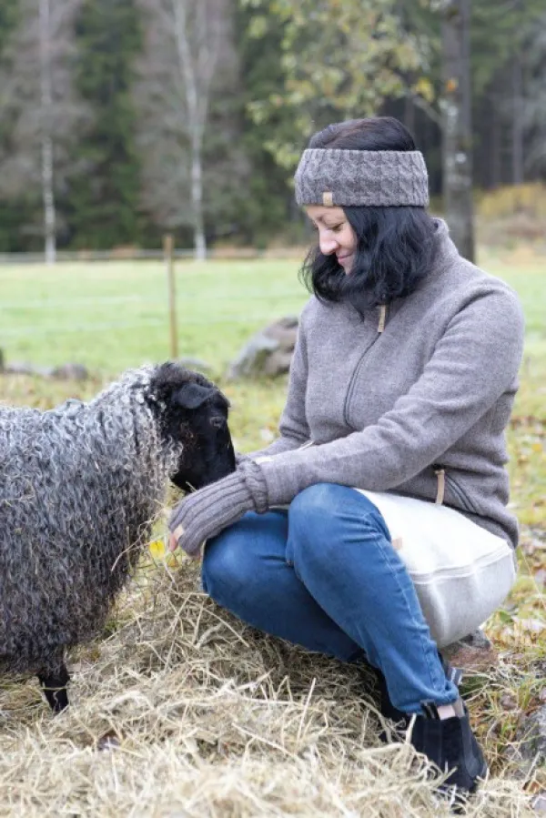 Ivanhoe of Sweden Hupparit, Fleecet Ja Välipaidat^Ivanhoe W'S Nls Twig Full Zip Nutmeg