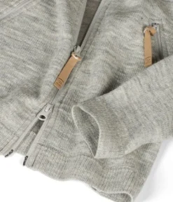 Ivanhoe of Sweden Hupparit, Fleecet Ja Välipaidat^Ivanhoe W'S Vanja Full Zip Light Silver Grey