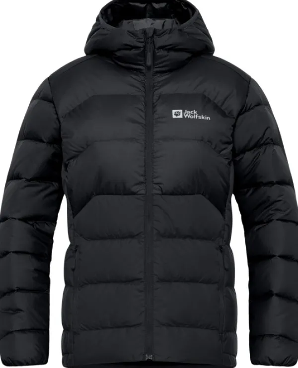 Jack Wolfskin Untuvatakit^Ather Down Hoody naisten takki, Black