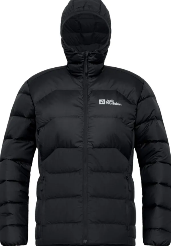 Jack Wolfskin Untuvatakit^Ather Down Hoody naisten takki, Black