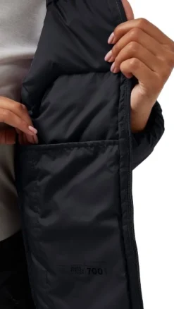 Jack Wolfskin Untuvatakit^Ather Down Hoody naisten takki, Black