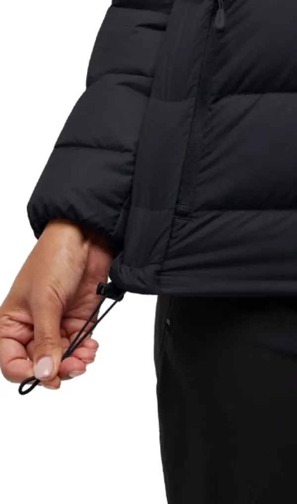 Jack Wolfskin Untuvatakit^Ather Down Hoody naisten takki, Black