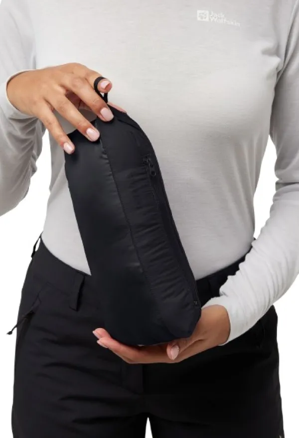 Jack Wolfskin Untuvatakit^Ather Down Hoody naisten takki, Black