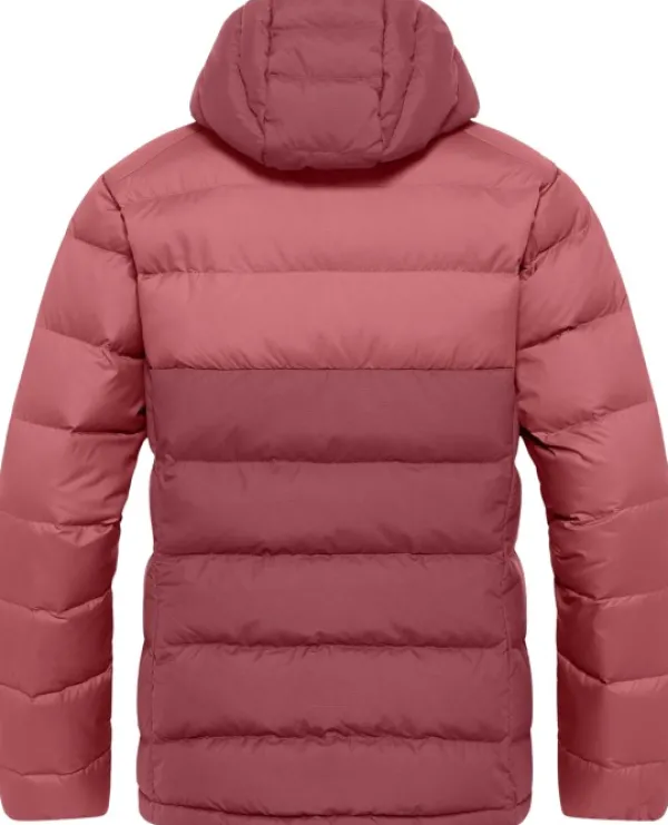 Jack Wolfskin Ather Down Hoody naisten takki, Red Powder| Untuvatakit