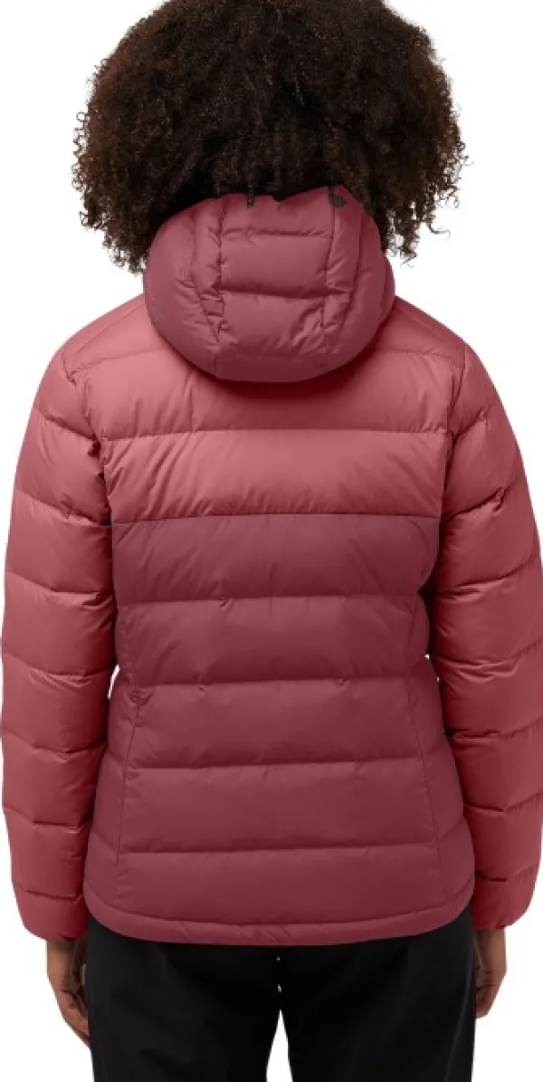 Jack Wolfskin Ather Down Hoody naisten takki, Red Powder| Untuvatakit