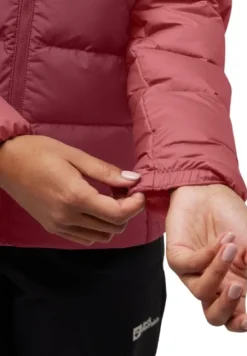Jack Wolfskin Ather Down Hoody naisten takki, Red Powder| Untuvatakit