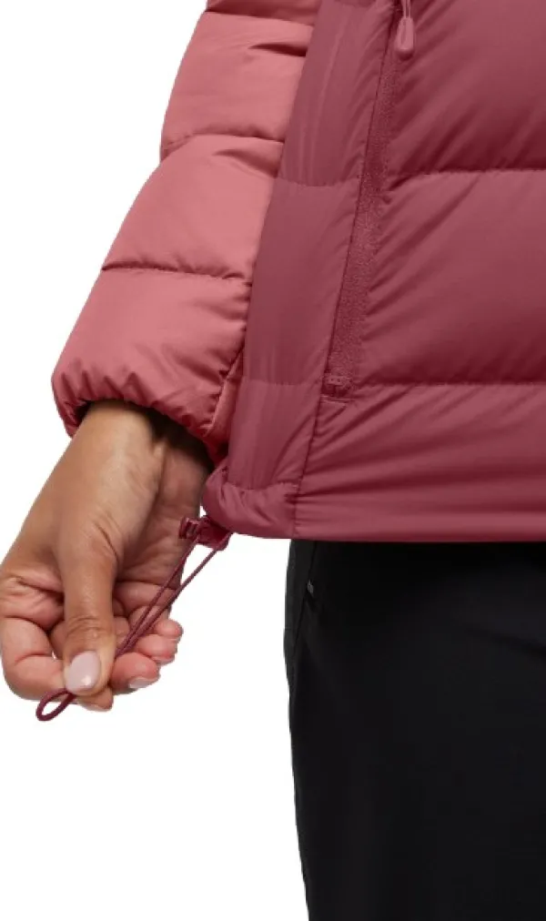 Jack Wolfskin Ather Down Hoody naisten takki, Red Powder| Untuvatakit