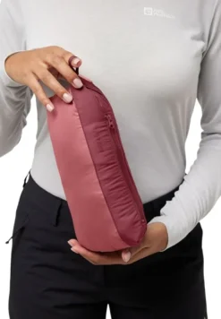 Jack Wolfskin Ather Down Hoody naisten takki, Red Powder| Untuvatakit