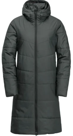 Jack Wolfskin Toppatakit^Deutzer Coat naisten takki, Slate Green