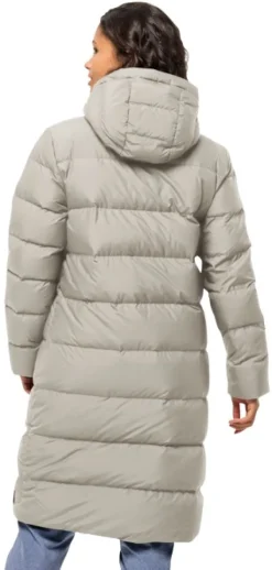 Jack Wolfskin Frozen Palace Coat naisten takki, Seal| Untuvatakit