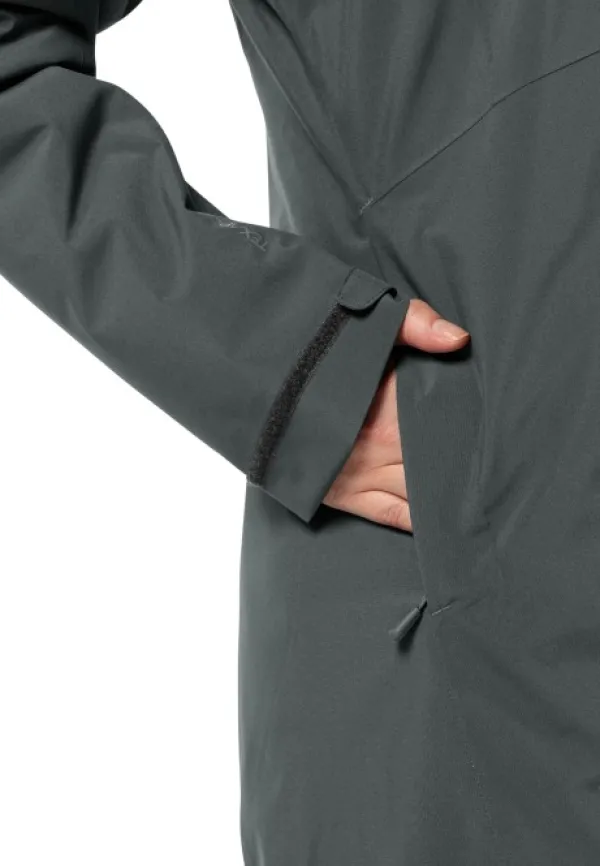 Jack Wolfskin Heidelstein Insulated Jacket naisten takki, Black| Kuori- Ja Sadetakit