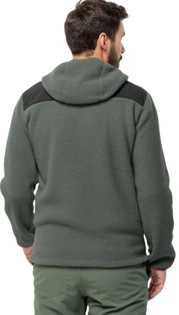 Jack Wolfskin Hupparit, Fleecet Ja Välipaidat^Kammweg Pile FZ fleecetakki, Slate Green