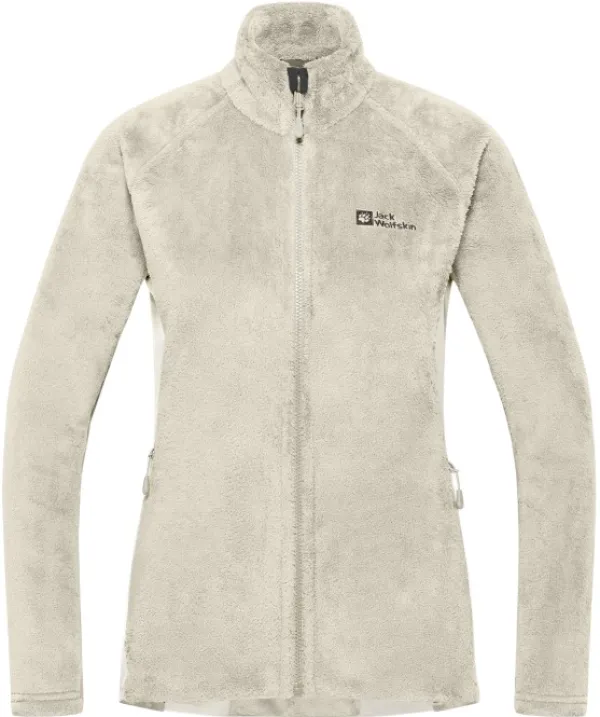 Jack Wolfskin Rotwand FZ naisten fleecetakki, Seal| Hupparit, Fleecet Ja Välipaidat