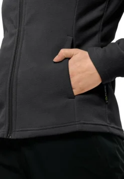 Jack Wolfskin Taunus FZ naisten fleecetakki, Black| Hupparit, Fleecet Ja Välipaidat