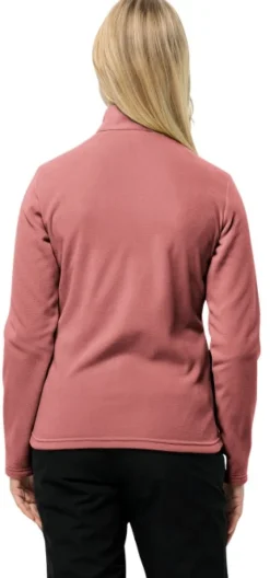 Jack Wolfskin Taunus FZ naisten fleecetakki, Red Powder| Hupparit, Fleecet Ja Välipaidat
