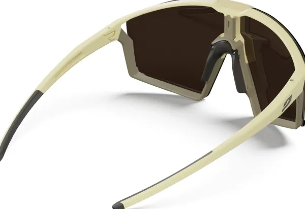 Julbo Aurinkolasit^Edge Cover Light Brown / Dark Brown Spectron 4 Silver Flash