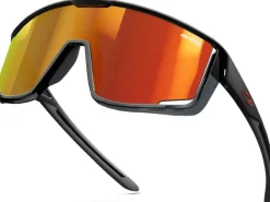 Julbo Fury Black / Black Reactiv 1-3 Light Amplifier Multilayer Red| Aurinkolasit