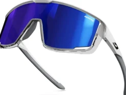 Julbo Aurinkolasit^Fury White / Translucent Gray Reactiv 1-3 High Contrast Multilayer Blue