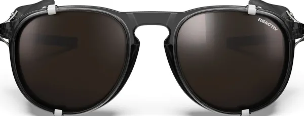 Julbo Aurinkolasit^Millenium Shiny Translucent Black / Black / White Reactiv 2-4 Polarized