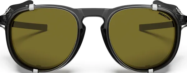 Julbo Aurinkolasit^Millenium Shiny Translucent Black / Black / White Reactiv 2-4 Polarized