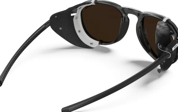 Julbo Aurinkolasit^Millenium Shiny Translucent Black / Black / White Reactiv 2-4 Polarized