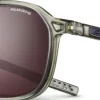 Julbo Slack Translucent Army Green / Black Spectron Hd 3 Polarized Silver Flash| Aurinkolasit
