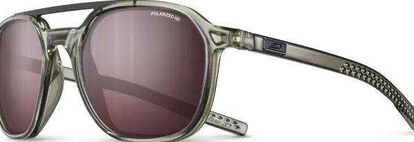 Julbo Slack Translucent Army Green / Black Spectron Hd 3 Polarized Silver Flash| Aurinkolasit