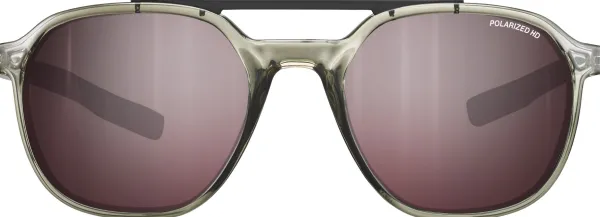 Julbo Slack Translucent Army Green / Black Spectron Hd 3 Polarized Silver Flash| Aurinkolasit