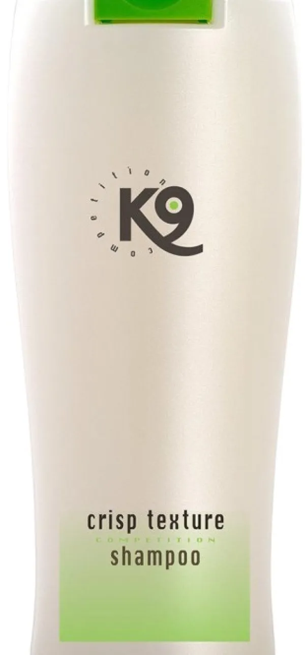 K9 Crisp Texturizer Shampoo Aloe Vera shampoo karkeakarvaisille koirille, 300ml| Turkinhoito