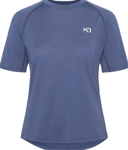 Kari Traa T-paidat Ja Pikeepaidat^Nina Summer Wool T- Shirt naisten t-paita, Moon