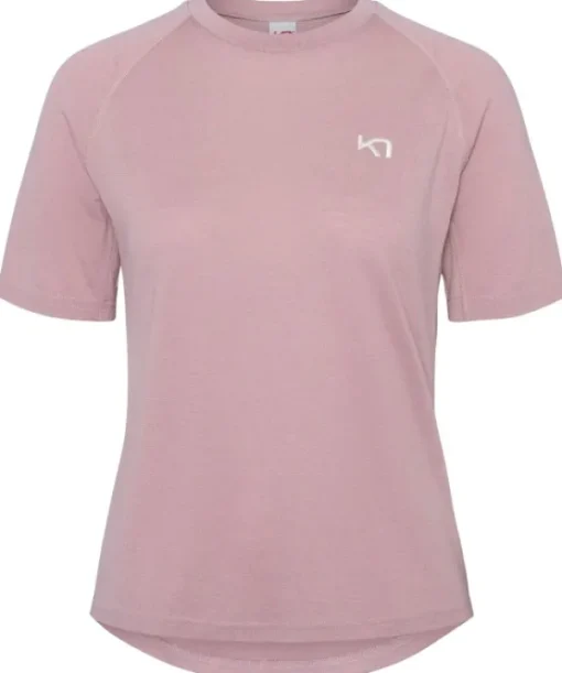 Kari Traa T-paidat Ja Pikeepaidat^Nina Summer Wool T- Shirt naisten t-paita, Prim