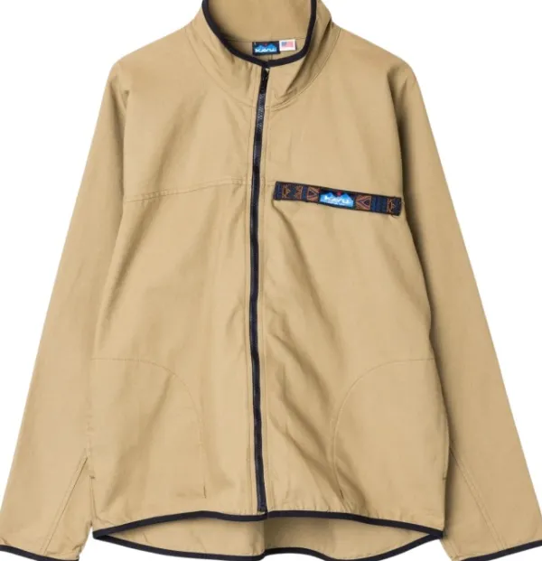 Kavu M's L/S HZ Throwshirt Heritage Khaki| Ulkoilutakit