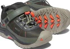 Keen Footwear Lasten Kengät^Keen Kids Targhee Sport C lasten ulkoilukengät, musta/tummanvihreä