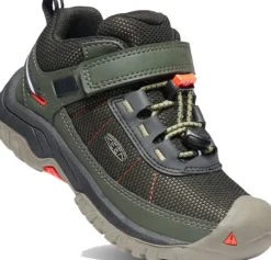 Keen Footwear Lasten Kengät^Keen Kids Targhee Sport C lasten ulkoilukengät, musta/tummanvihreä