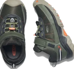 Keen Footwear Lasten Kengät^Keen Kids Targhee Sport C lasten ulkoilukengät, musta/tummanvihreä