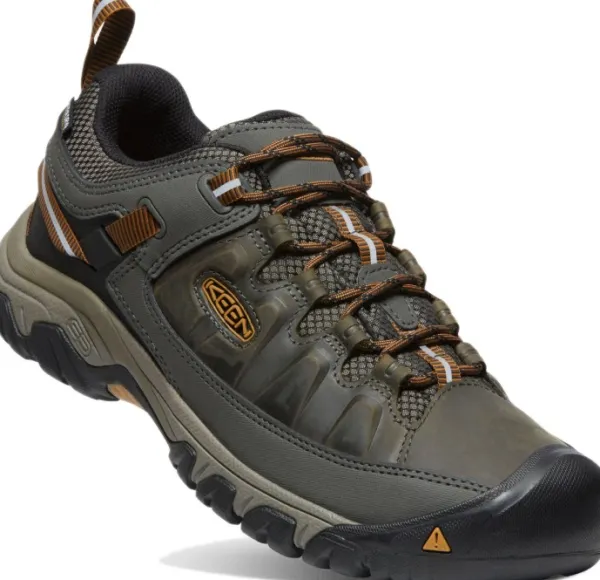 Keen Footwear Ulkoilukengät^Keen Targhee III Waterproof vaelluskengät, Black Olive/Golden Brown