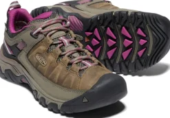 Keen Footwear Ulkoilukengät^Keen Targhee III WP -naisten vaelluskengät, ruskea/pinkki