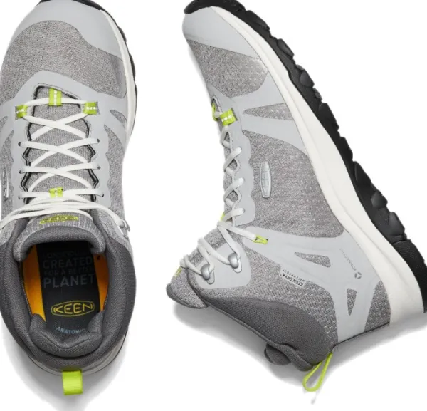 Keen Footwear Keen Terradora II Mid Waterproof naisten vaelluskengät, harmaa/valkoinen| Ulkoilukengät