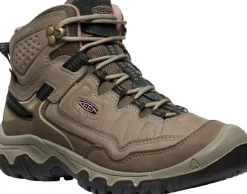 Keen Footwear Keen W's Targhee IV Mid Waterproof Brindle/Nostalgia Rose| Vaellus- Ja Trekkingkengät