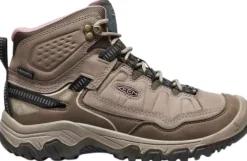 Keen Footwear Keen W's Targhee IV Mid Waterproof Brindle/Nostalgia Rose| Vaellus- Ja Trekkingkengät