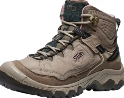 Keen Footwear Keen W's Targhee IV Mid Waterproof Brindle/Nostalgia Rose| Vaellus- Ja Trekkingkengät