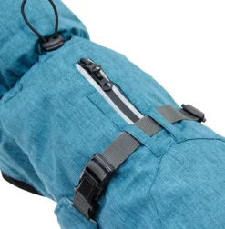 Kivalo Luosto Dog Winter Jacket koiran talvitakki, 55 cm, petrooli| Talvitakit