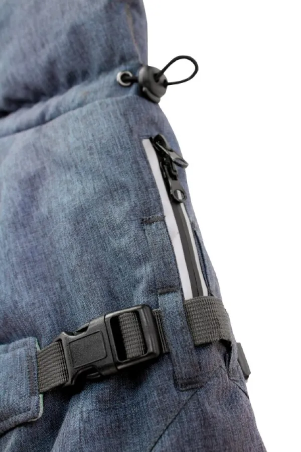 Kivalo Luosto Dog Winter Jacket koiran talvitakki, 50 cm, harmaa| Talvitakit