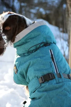 Kivalo Talvitakit^Luosto Dog Winter Jacket koiran talvitakki, 60 cm, petrooli