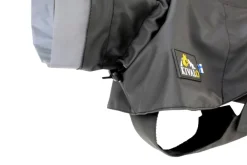 Kivalo Niva Dog Raincoat koiran sadetakki, 55 cm, harmaa| Sadetakit