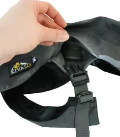 Kivalo Sadetakit^Niva Dog Raincoat koiran sadetakki, 45 cm, harmaa