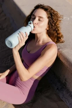 Klean Kanteen Eristetyt Juomapullot^Classic pullo, 800ml (Sport Cap), Pastel Turquoise