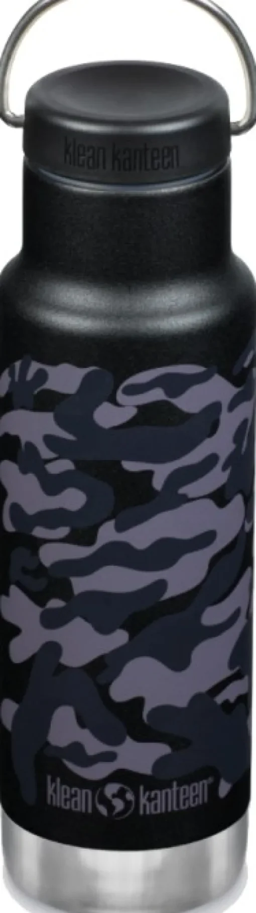 Klean Kanteen Insulated Classic Narrow juomapullo, 355 ml, Black Camo| Eristetyt Juomapullot