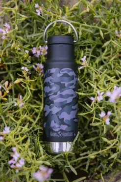 Klean Kanteen Insulated Classic Narrow juomapullo, 355 ml, Black Camo| Eristetyt Juomapullot
