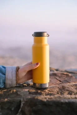 Klean Kanteen Eristetyt Juomapullot^Insulated Classic Narrow juomapullo, 355 ml, keltainen